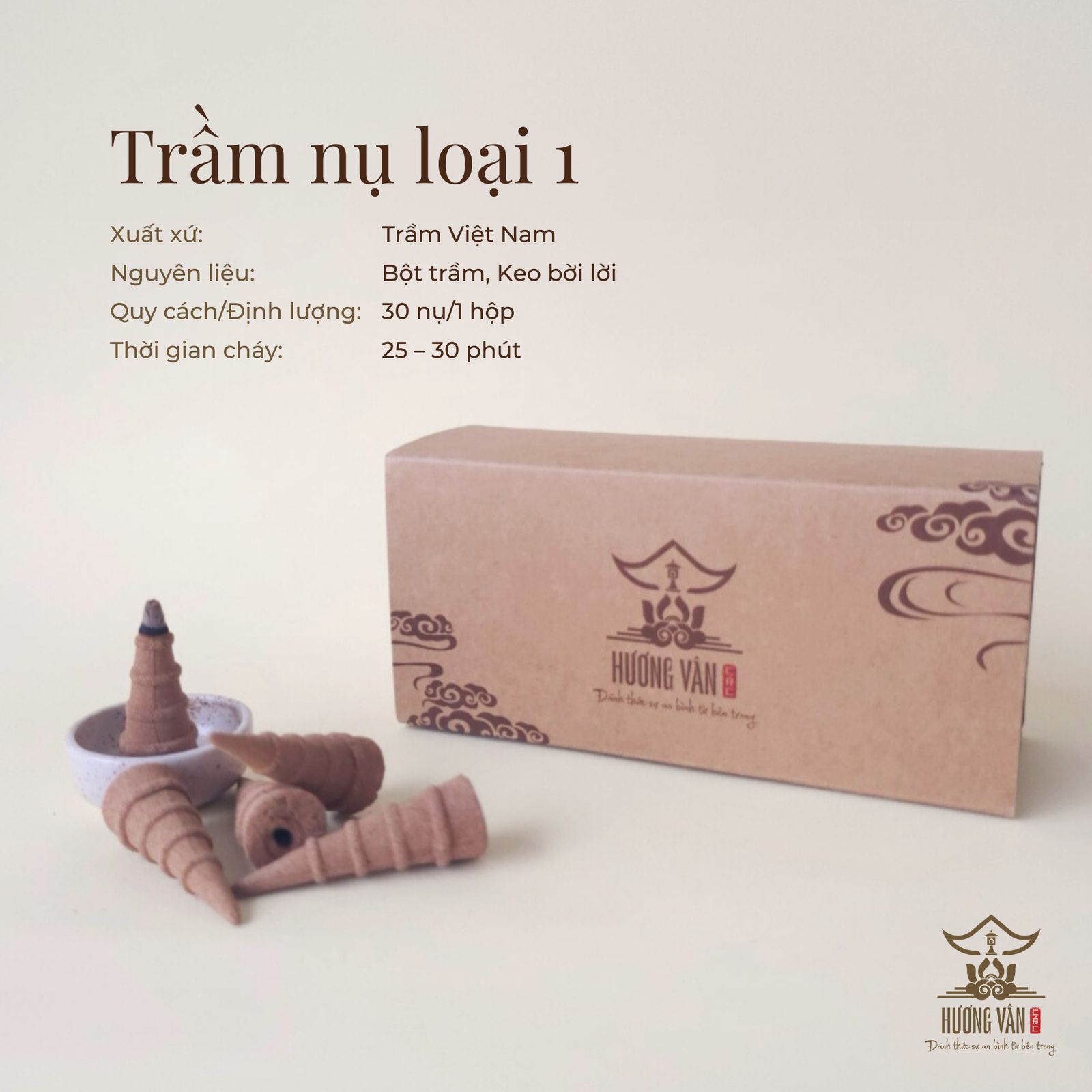 Trầm nụ loại 1